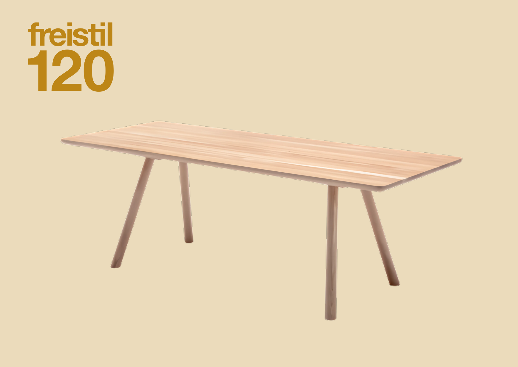 Holztisch aus freistil Kollektion 120